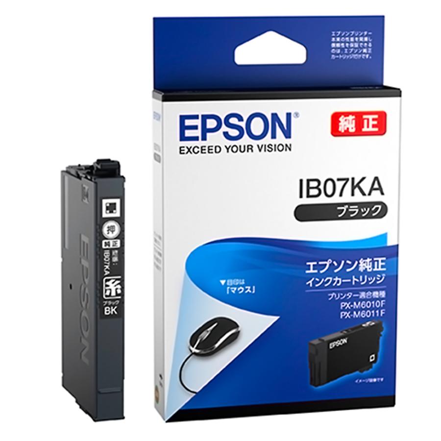 エプソン EPSON 純正インクカートリッジ IB07KA マウス 黒 適合