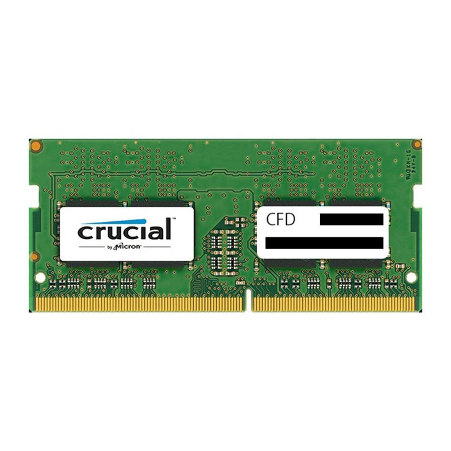 8GB DDR4 ノート用メモリ CFD Crucial by Micron 消費税無し D4N2400CM-8G 260pin PC4-19200 メ SO-DIMM 売店 DDR4-2400