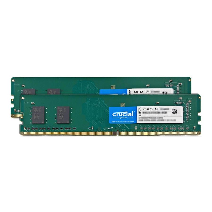 完璧 2枚組 8GB 2枚 合計16GB DDR4-17000 DDR4-2133 デスクトップPC用 メモリ Crucial デスクトップ用メモリ 8GB×2 合計 16GB DDR3