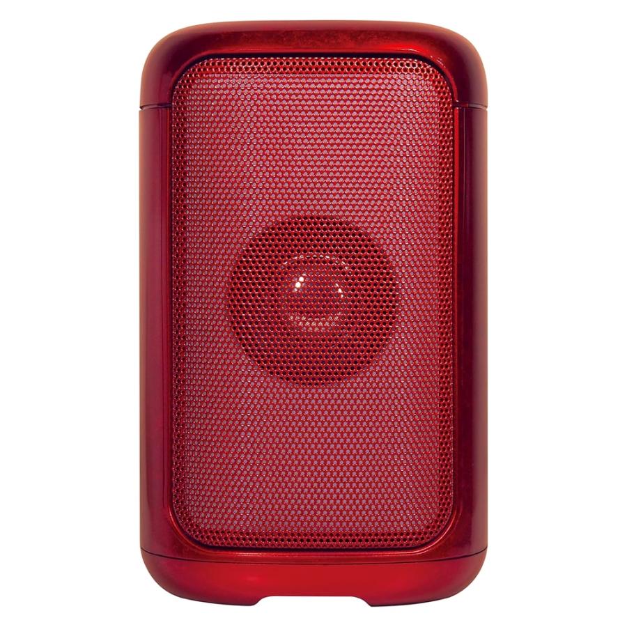 ワイヤレススピーカー Bluetooth 5.3 AZUMA アズマ GRAV TWS機能 LED 出力5W 充電式 USB Type-C レッド GRV-PS05WC-RD ◆宅 | アズマ | 02