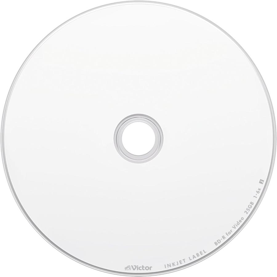 BD-R 録画用 ブルーレイ 50枚パック VICTOR 1-6倍速 25GB 1回録画用 映像用 地デジ録画 ワイドプリンタブル 50枚スピンドルケース VBR130RP50SJ2 ◆宅 | Victor(オーディオ) | 02