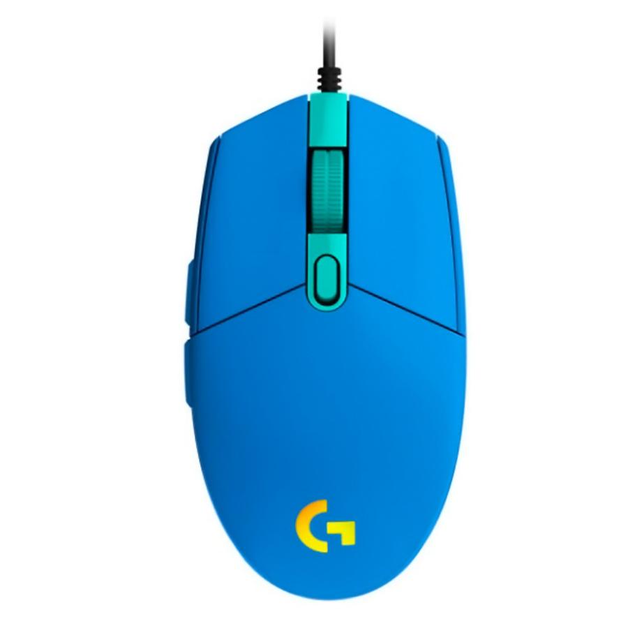 ゲーミングマウス G102 Logitech ロジテック 6ボタン USB接続 オプティカル 最大8000DPI 軽量85g 並行輸入品 限定色 ブルー G102BL ◆コ | ロジテック