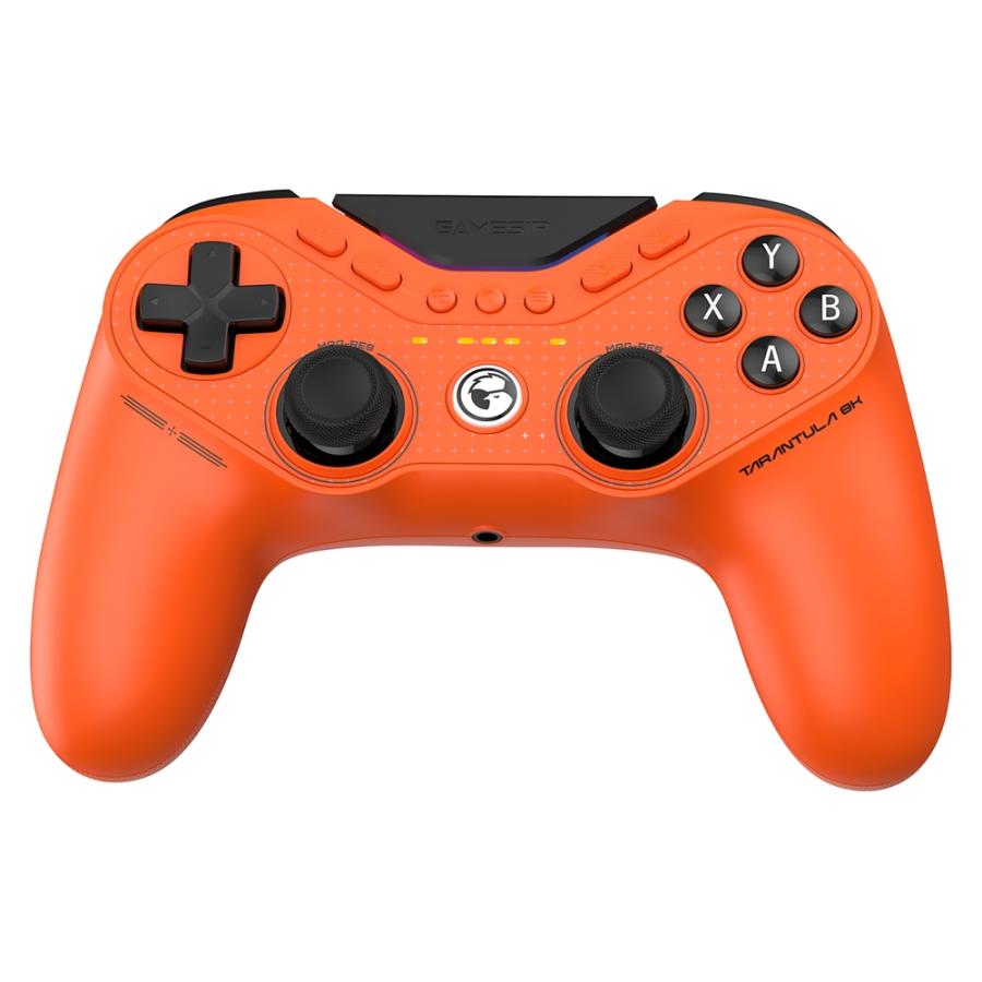 ゲーミングコントローラー GameSir Tarantula 8K PC 有線(USB) Switch2/Windows用 TMRスティック ポーリングレート8000Hz オレンジ Tarantula8KPCOrange ◆宅 | GameSir