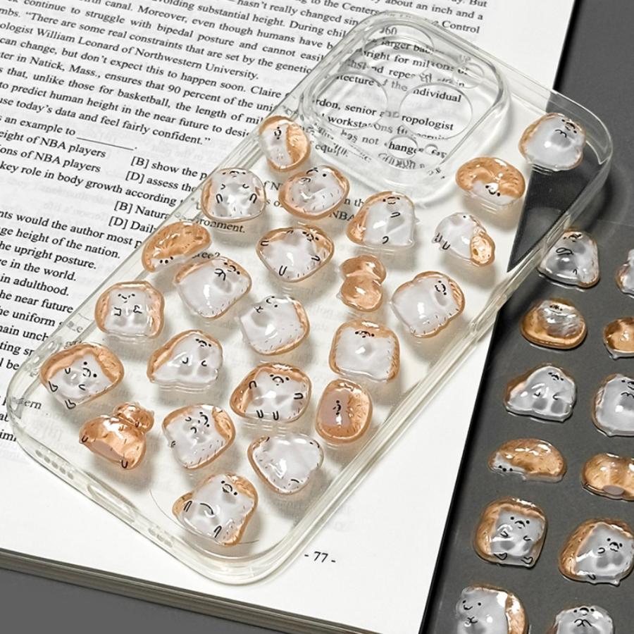 シール 立体 ボンボンシール ドロップシール ハリネズミ 51430 NEKONI 3D Sticker スマホ ステッカー デコレーション 女の子 シール帳 交換 MNS-51430 ◆メ |  | 01