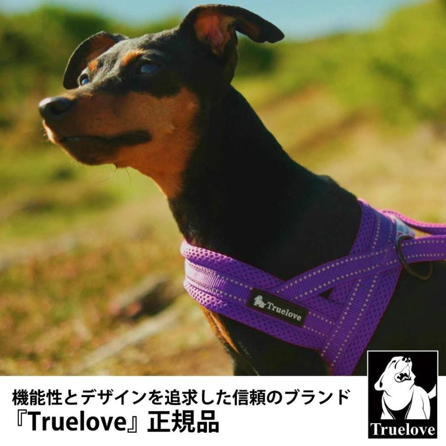 Truelove 犬 首にやさしい ハーネス 中型犬 Mサイズ(14-25kg) 散歩 ソフトメッシュ 3M反射素材 サイズ調整 胴囲62-72cm オレンジ TLH5811-OR-M ◆宅 | ブランド登録なし | 02