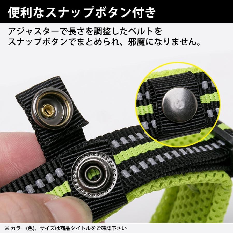 Truelove 犬 首輪 大型犬用 散歩 お出かけ おしゃれ Lサイズ 幅2cm 長さ45-50cm ナイロン ソフトパッド 3M反射素材 ネオンイエロー TLC5011-NY-L ◆宅 | ブランド登録なし | 06