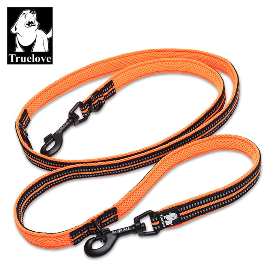 リード 犬 小型犬 Truelove 授権店 7way 7通りの持ち方 散歩 お出かけ 軽量 Sサイズ 幅1 5cm 長さ110 0cm 3m反射素材 水洗い オレンジ Tll2411 Or S 宅 風見鶏 通販 Yahoo ショッピング