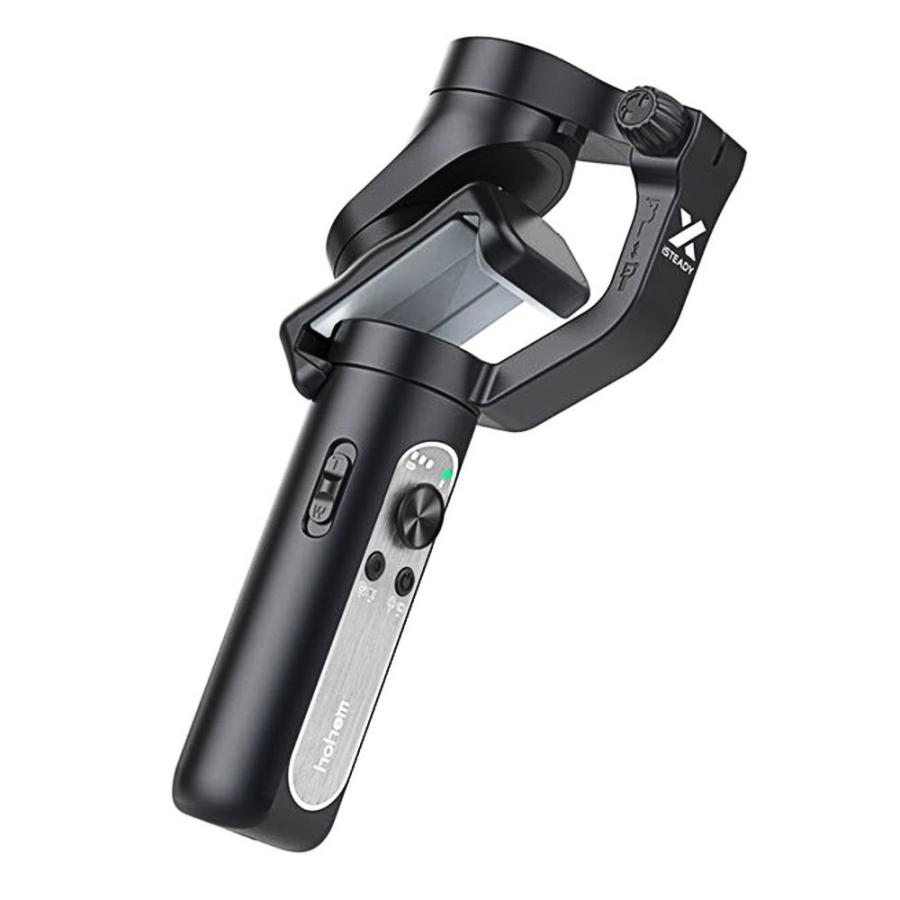 3軸ジンバル スタビライザー スマホ用 Isteady X Hohem ホーヘム Bluetooth 連続稼働8h 超軽量259g 折り畳み式 ブラック Isteadyxblack 宅 風見鶏 通販 Paypayモール