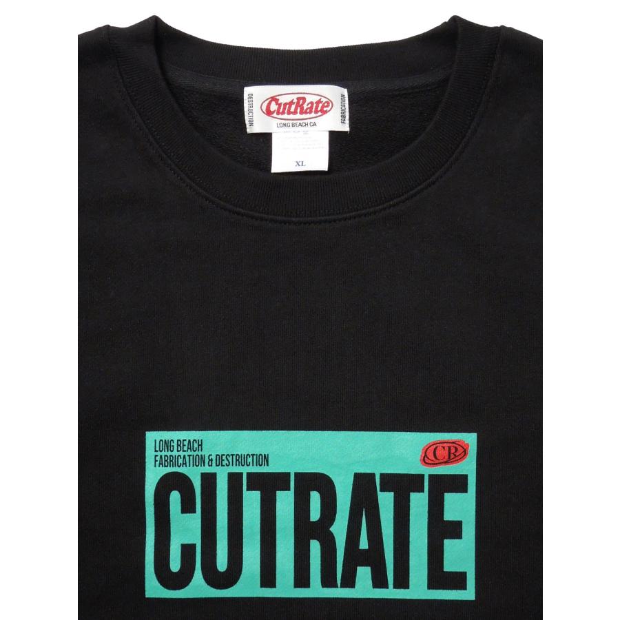 [CUTRATE] CUTRATE BOX LOGO CREW NECK SWEAT |  | 02