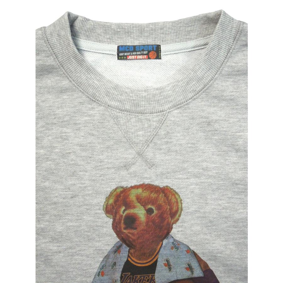 [MANIC DEE] LA24 BLACK JERSEY BEAR CREW SWEAT |  | 03