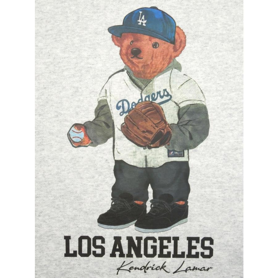 [MANIC DEE] KL LA FIRST PITCH BEAR CREW SWEAT |  | 01