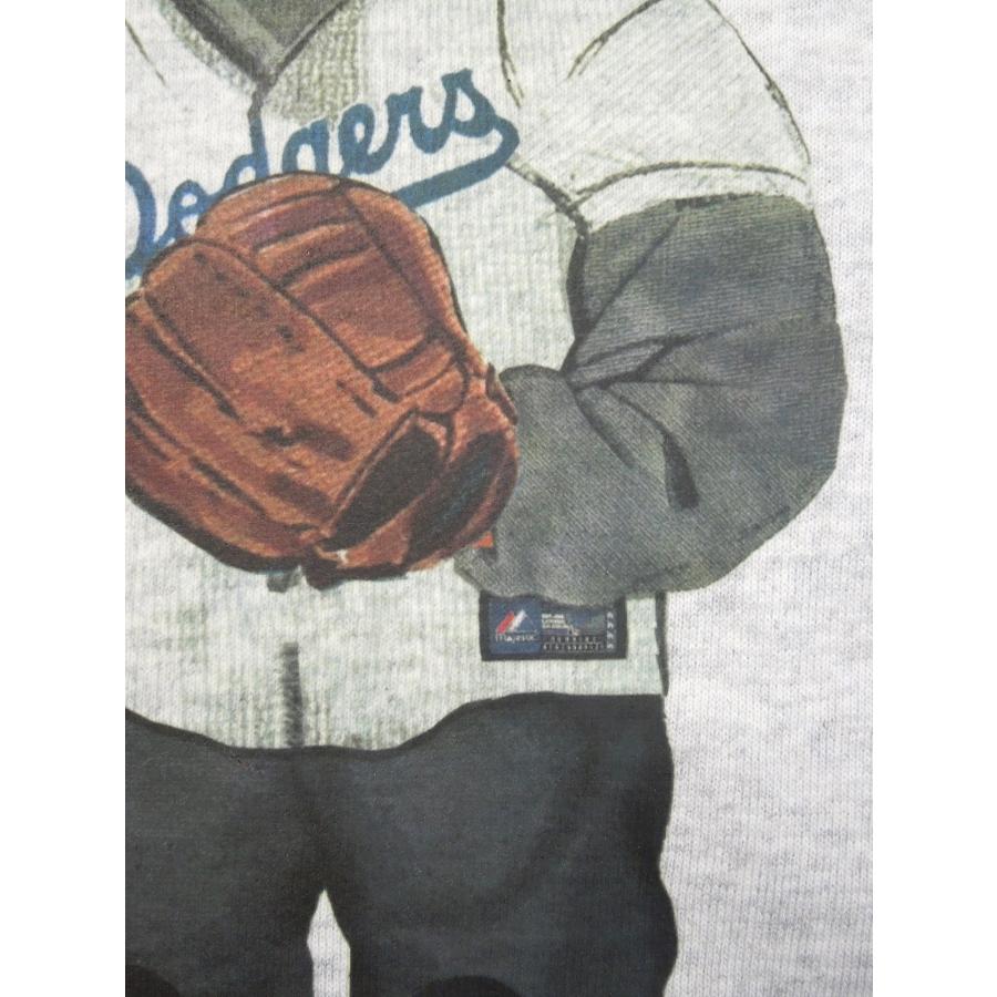 [MANIC DEE] KL LA FIRST PITCH BEAR CREW SWEAT |  | 04