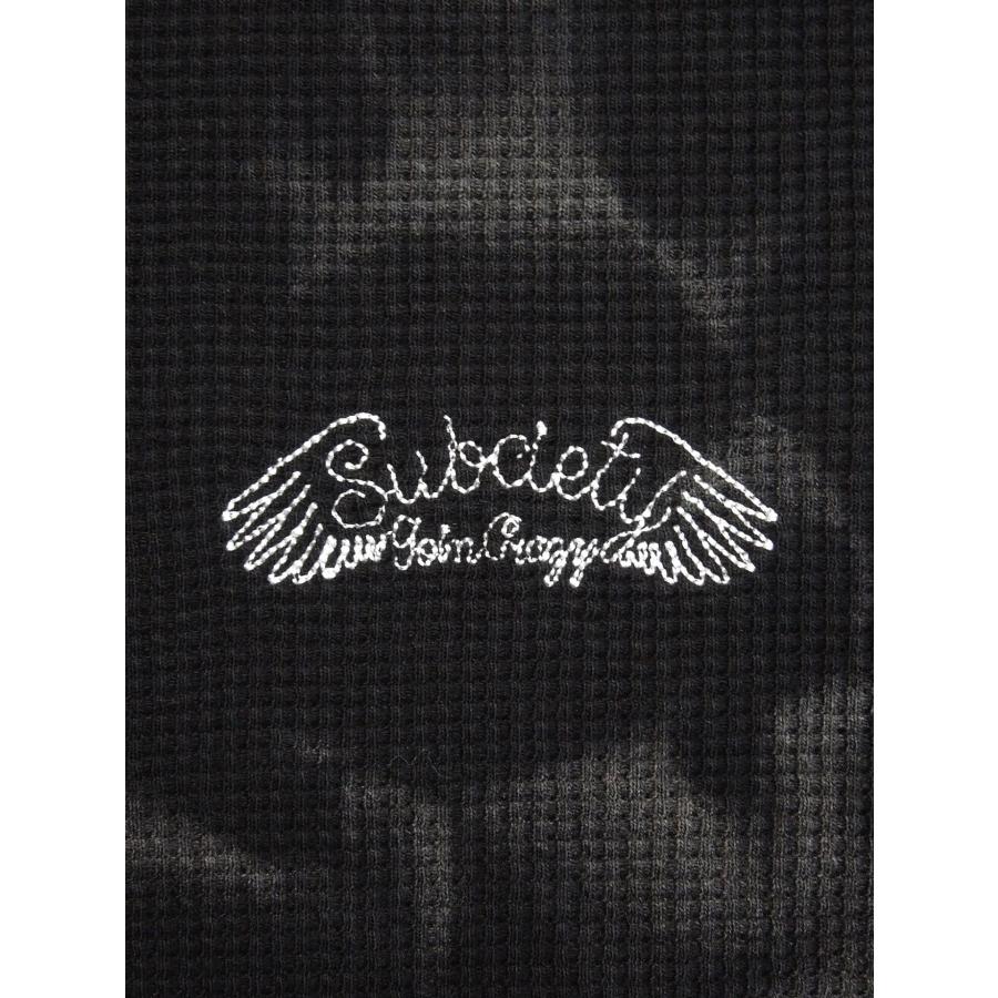 [SUBCIETY] HENRY NECK WAFFLE L/S TEE |  | 01