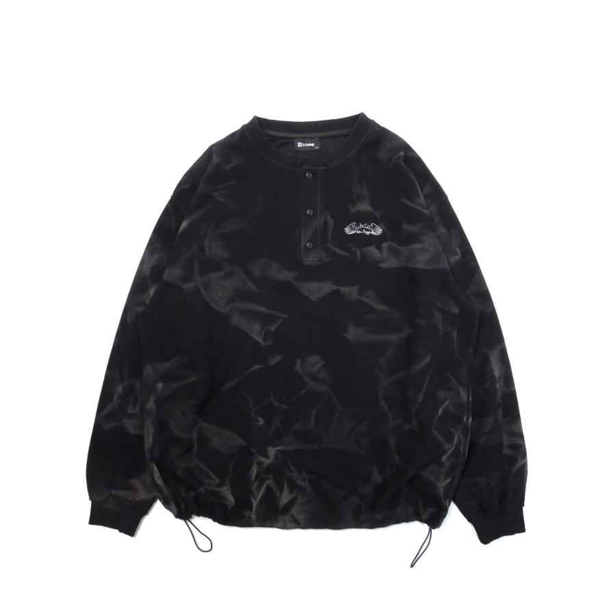 [SUBCIETY] HENRY NECK WAFFLE L/S TEE |  | 03