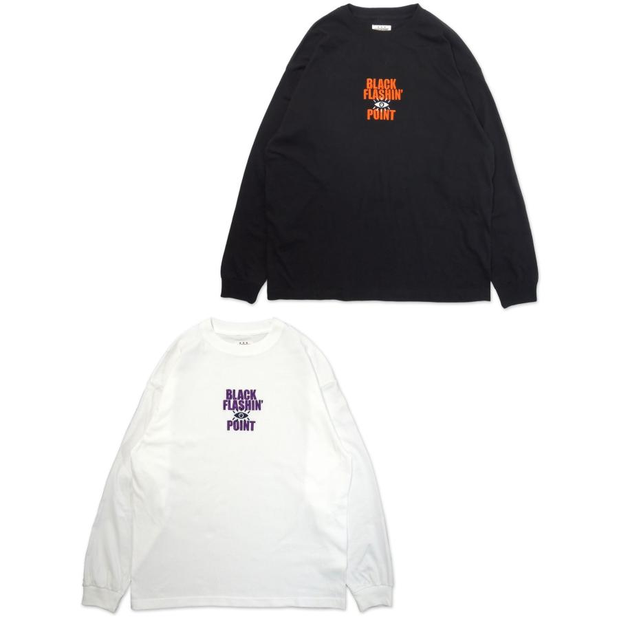 [FLASH POINT] B.F.P LOGO L/S TEE(BK/WH) | 