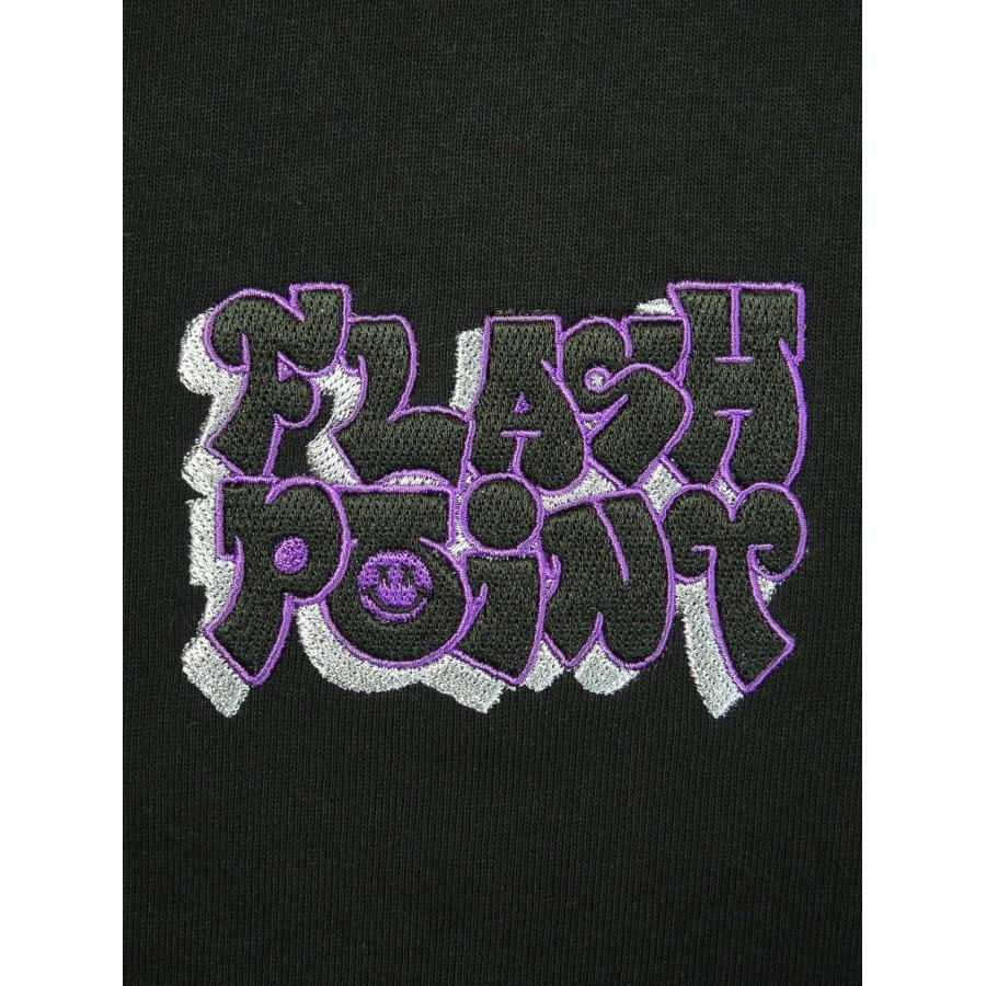 [FLASH POINT] THROW UP TWO LOGO Magnum Weight Big L/S TEE(BK/WH) |  | 01