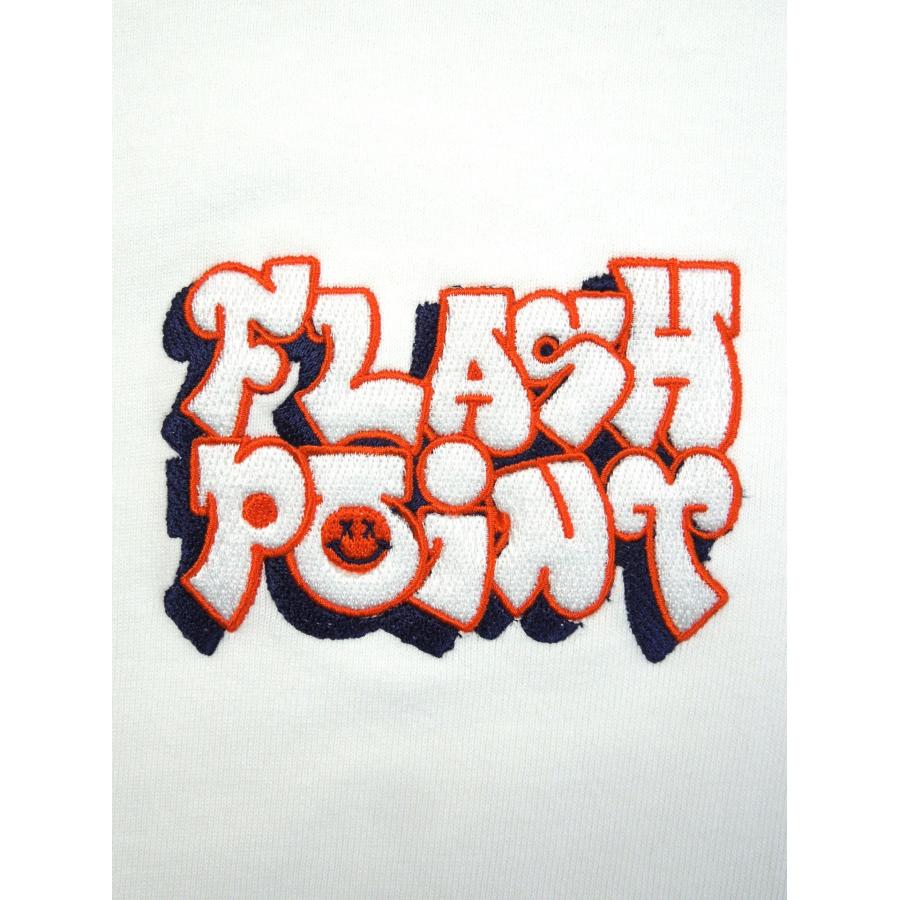 [FLASH POINT] THROW UP TWO LOGO Magnum Weight Big L/S TEE(BK/WH) |  | 02