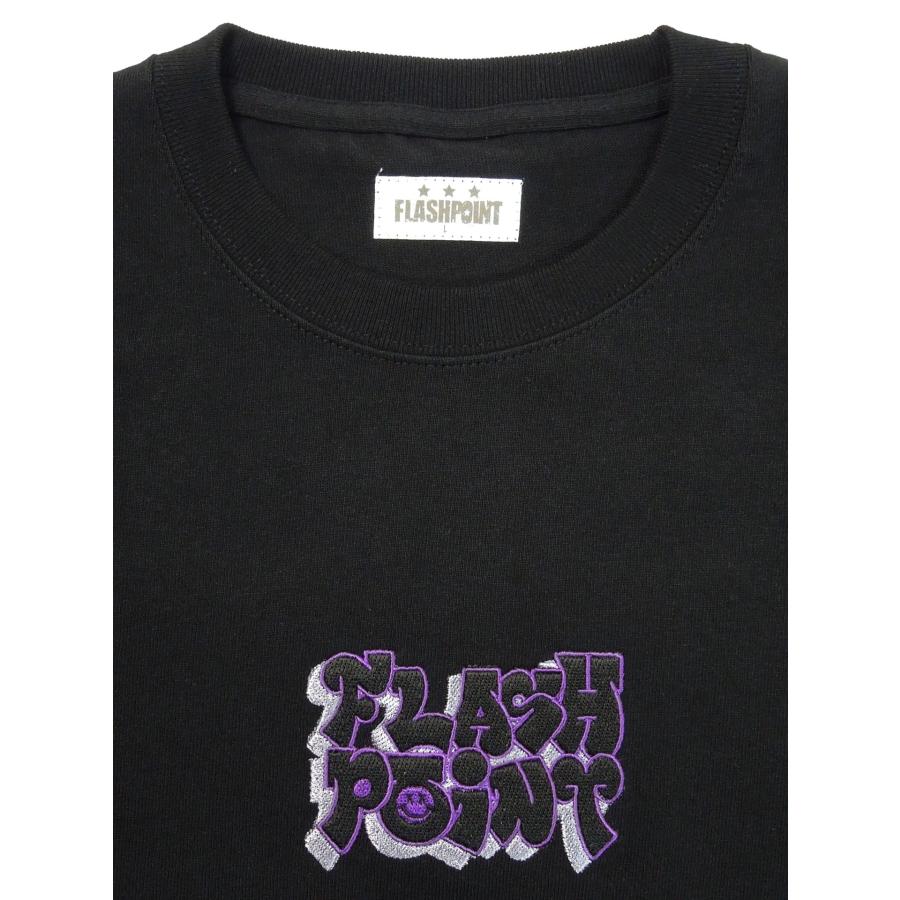 [FLASH POINT] THROW UP TWO LOGO Magnum Weight Big L/S TEE(BK/WH) |  | 03