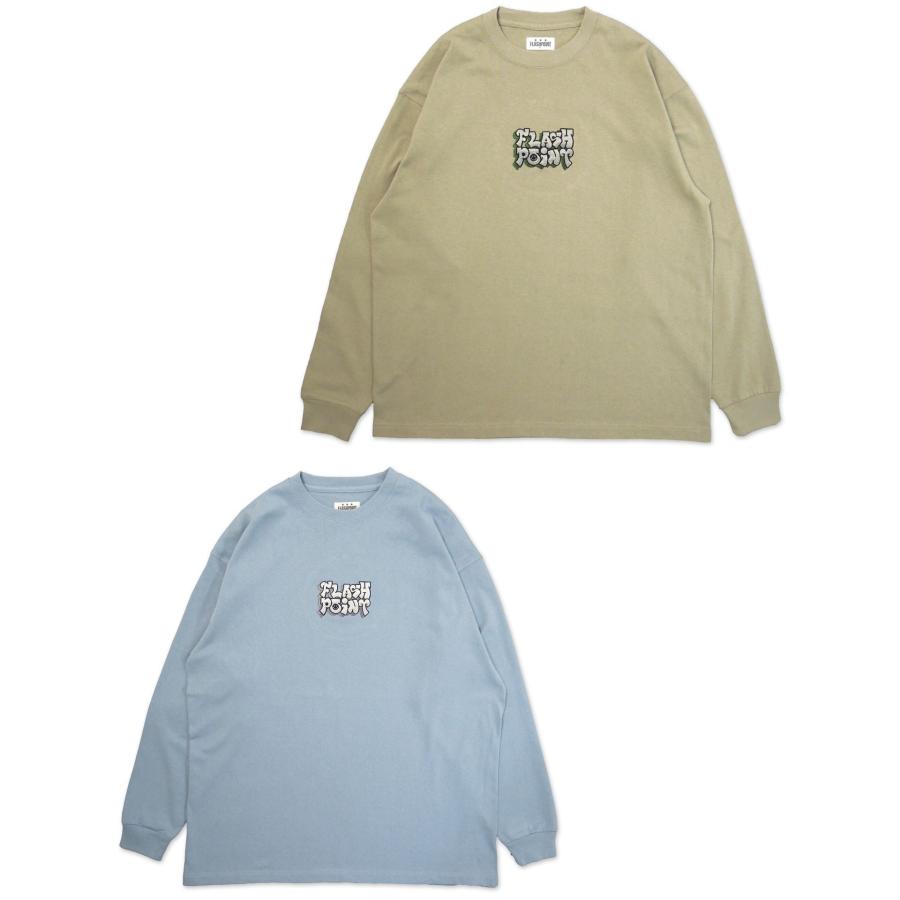 [FLASH POINT] THROW UP TWO LOGO Magnum Weight Big L/S TEE(AK/AB) | 