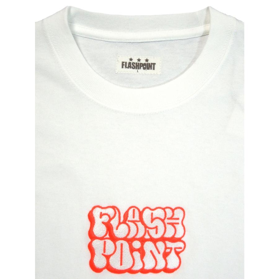 [FLASH POINT] BOMB EMB Magnum Weight Big L/S TEE(BK/WH) |  | 04