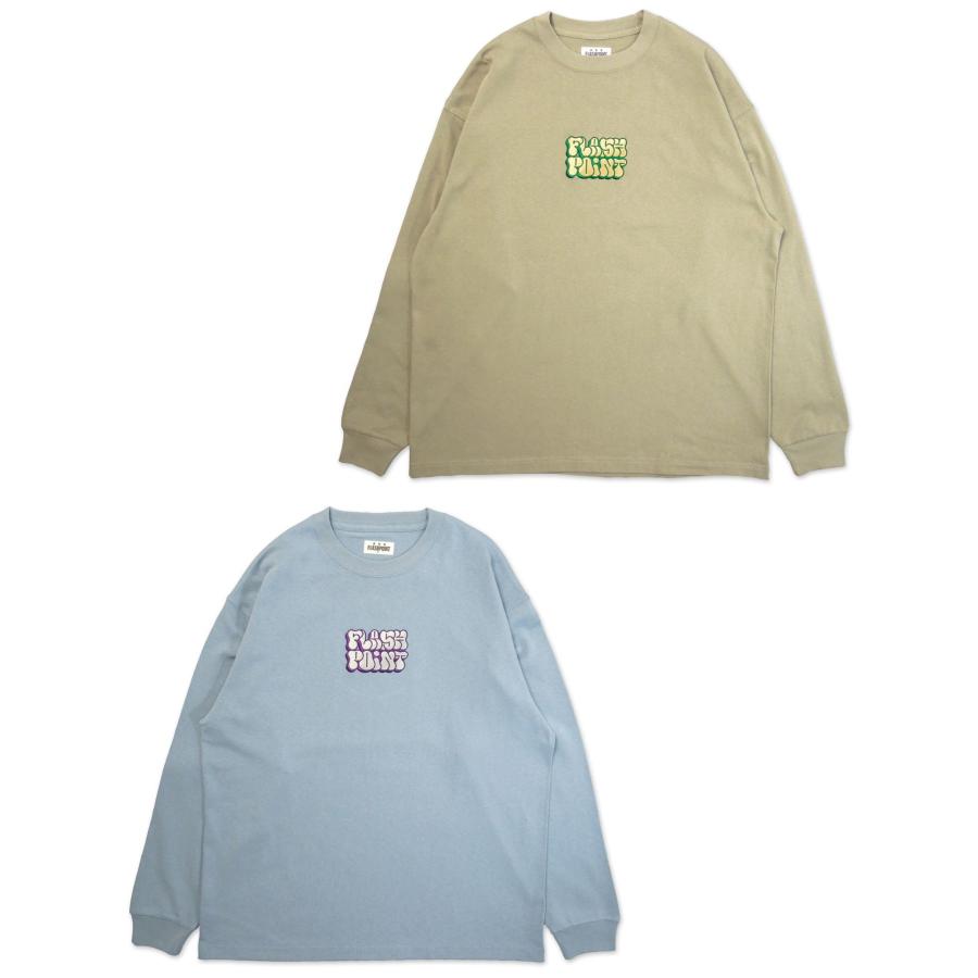 [FLASH POINT] BOMB EMB Magnum Weight Big L/S TEE(AK/AB) | 