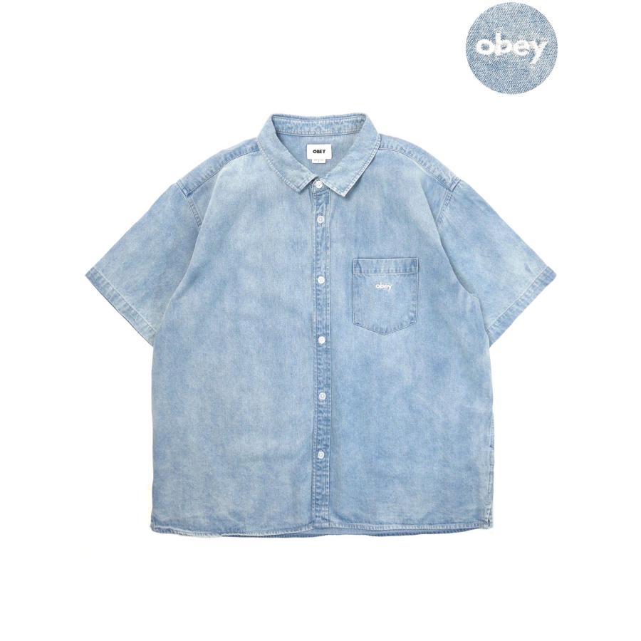 [OBEY] OWENS DENIM SHIRT | 