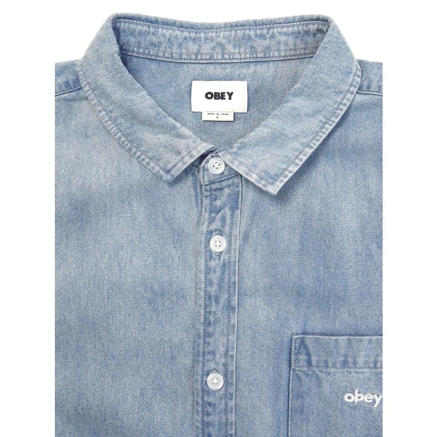 [OBEY] OWENS DENIM SHIRT |  | 02