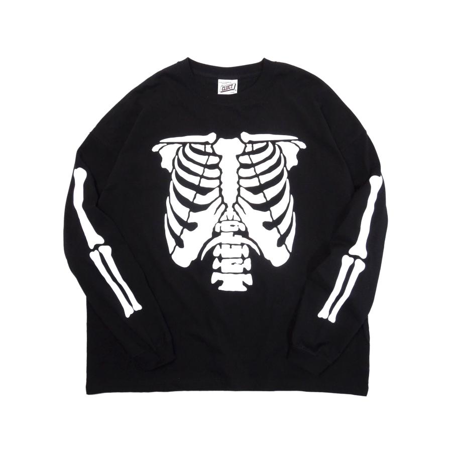 [CLUCT] BONE L/S TEE | 