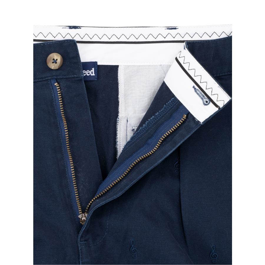 [INTERBREED] Embroidered Tuck Shorts |  | 01