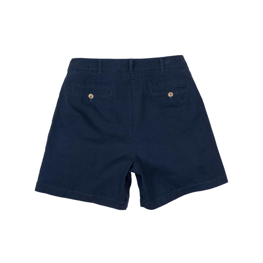 [INTERBREED] Embroidered Tuck Shorts |  | 06