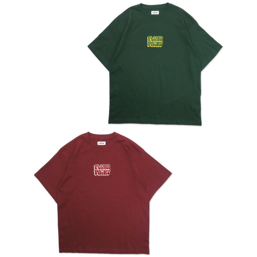 [FLASH POINT] BOMB TWO LOGO Tee(GR/BU) | 
