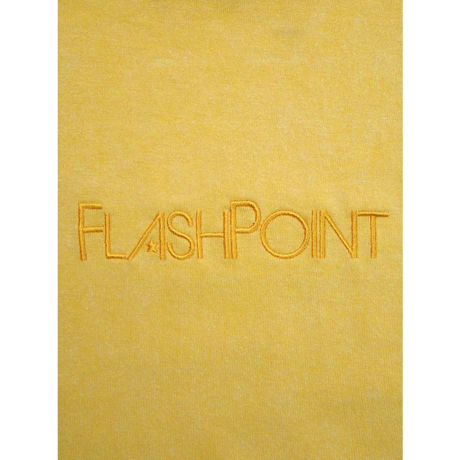 [FLASH POINT] NEW LOGO FADE WASH Tee(BL/YE) |  | 02