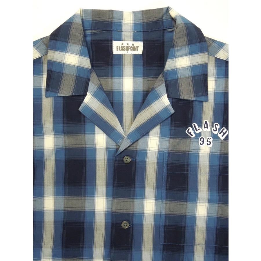 [FLASH POINT] FLASH 95 ARCH LOGO OMBRE CHECK SHIRT |  | 04