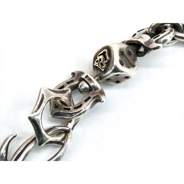 大人気定番商品ガルシア galcia ウォレットチェーン サイコロ スワロー