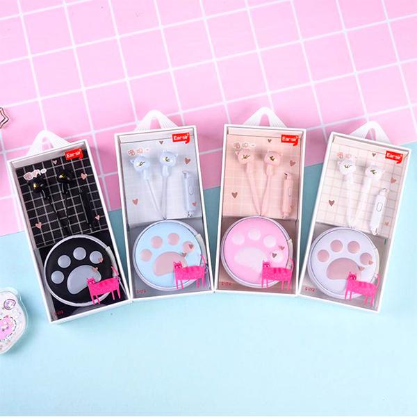 イヤホン カナル型 ねこ耳 有線 3 5mm 猫 かわいい おすすめ ギフト プレゼント Fsselaa01 くろねこらいふ 通販 Yahoo ショッピング