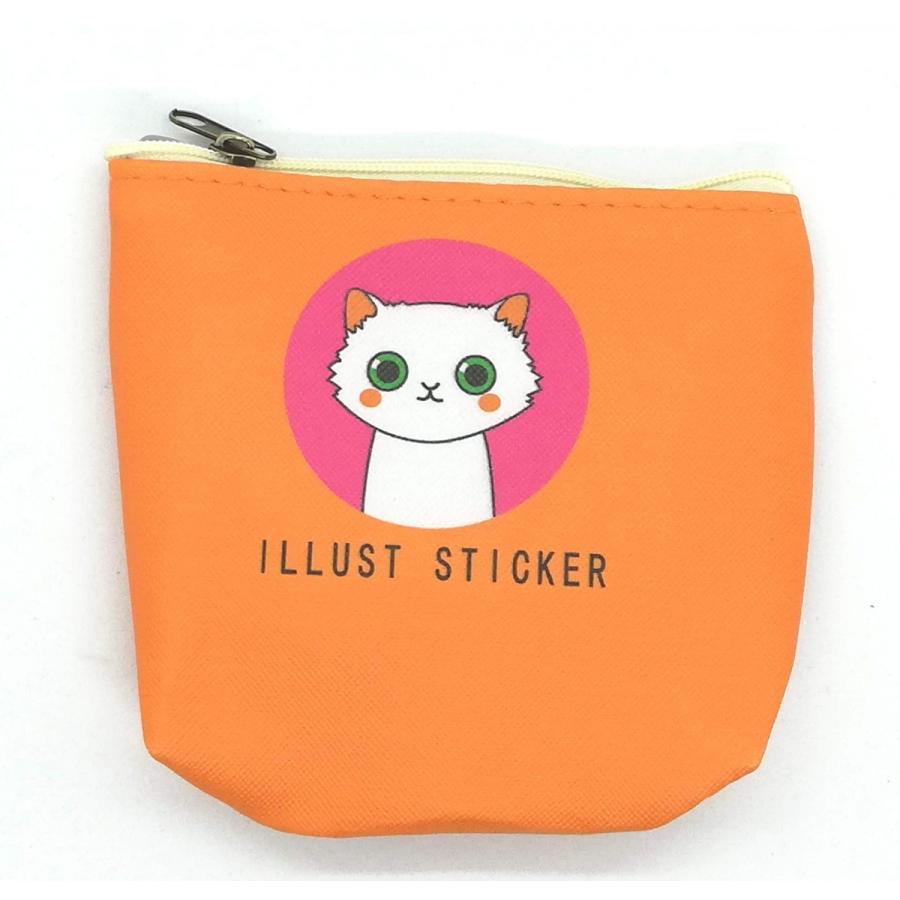 ねこのカラフルミニポーチ かわいい 小銭入れ レディース キッズ マスクケース おしゃれ 猫 小物入れ 小さめ 携帯 安い Fssfsba01 くろねこらいふ 通販 Yahoo ショッピング