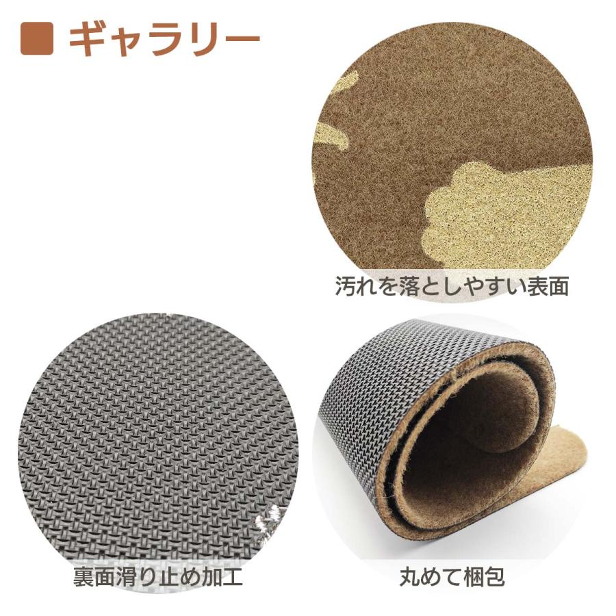 玄関マット エントランスマット 猫 厚さ5mm 薄い |  | 09