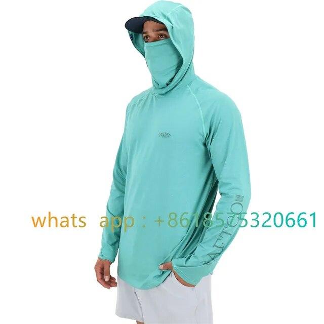 Aftco-男性用の通気性のある長袖ネックウォーキングシャツ,Vネック,湿気からの保護,50ペア,2023｜flat-store｜06