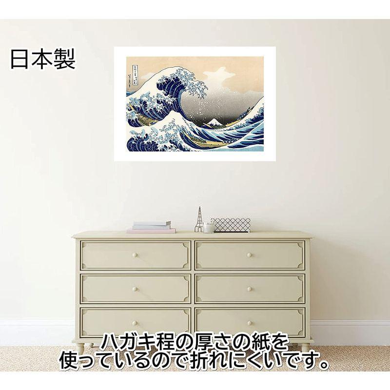 インテリア 浮世絵 日本画 A3サイズ日本製 神奈川沖浪裏 富嶽三十六景 葛飾北斎 ポスター 壁紙用 壁紙ポスター アート 絵画 ポスター 人気デザイナー Www Casascordeiro Com Br
