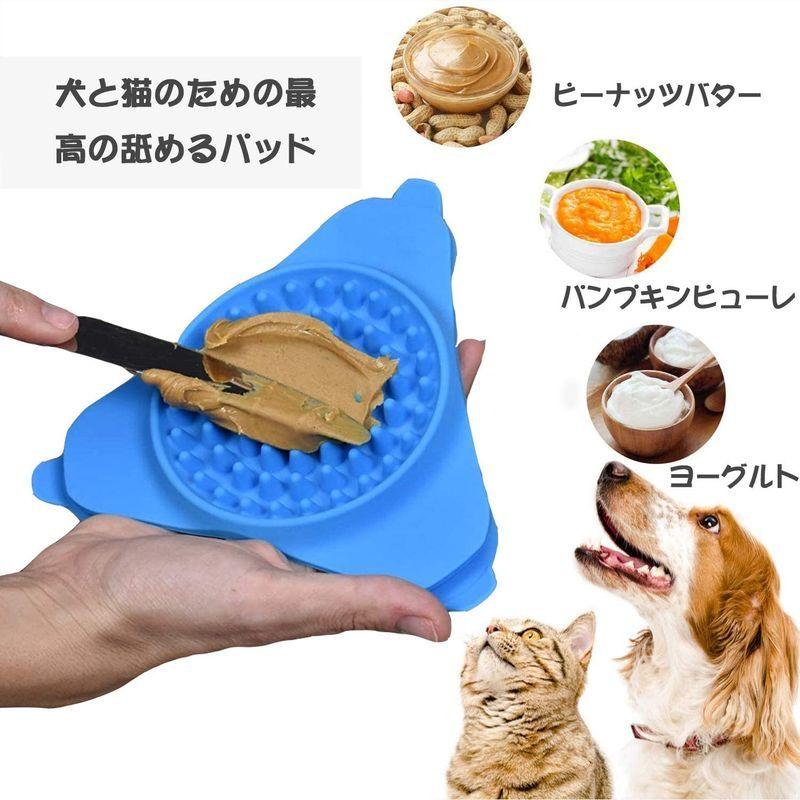 ペットなめるパッド 犬 なめるパッド フードプレート ペットシャワー 入浴抵抗対策 注意 犬のなめくじ 犬猫シャワー固定吸盤付き食器 激安大特価 なめるパッド