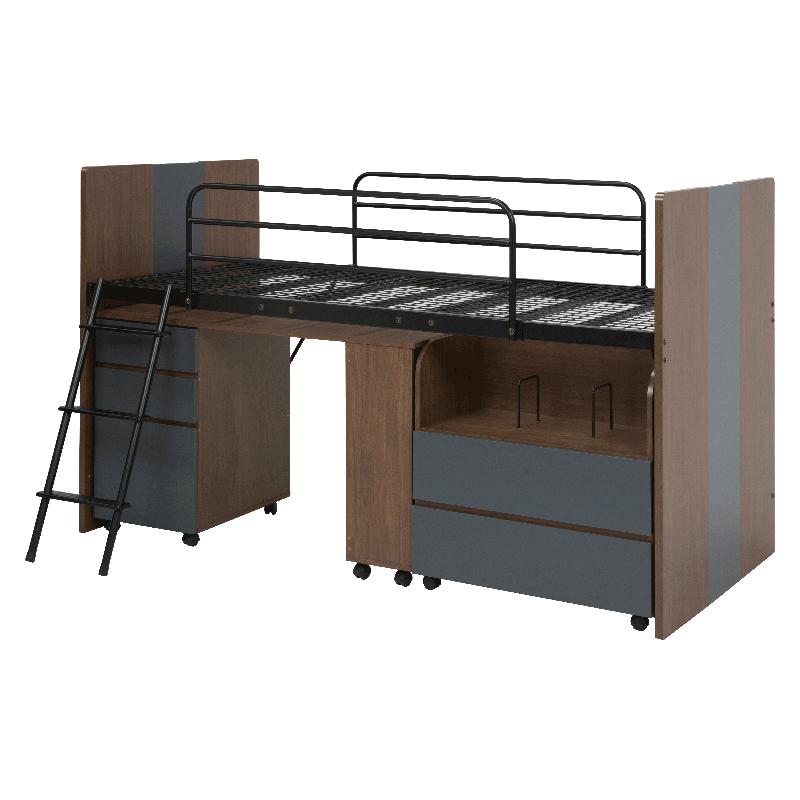 システムベッド 子供 大人用 ロータイプ デスク 分離 コンパクト ワゴン 収納 システムベッド 分離 デスク 大人用 コンパクト ワゴン 収納 子供 ロータイプ