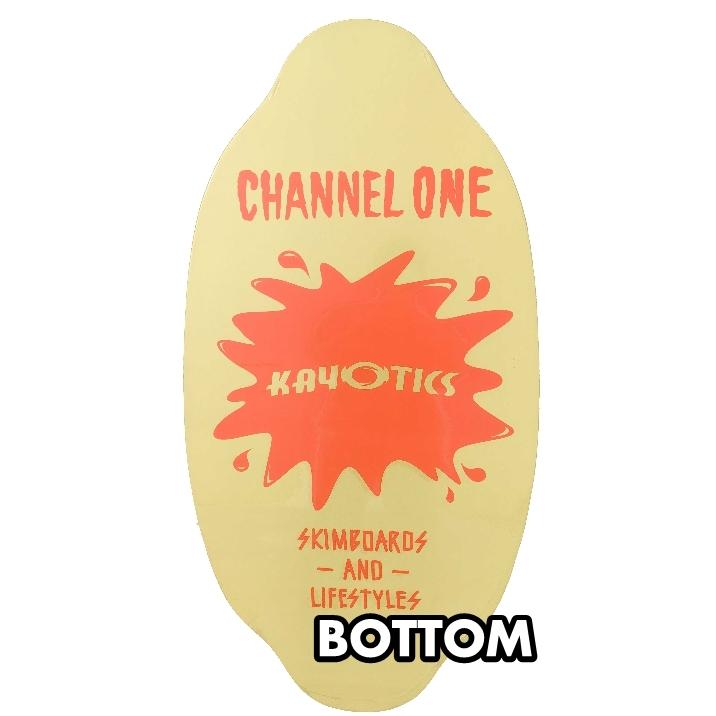 格安激安 フラットスキム ランド Kayotics カヨティックス オレンジｘベージュ Size 99 5cm 49 5cm デッキテープ付 Channel One