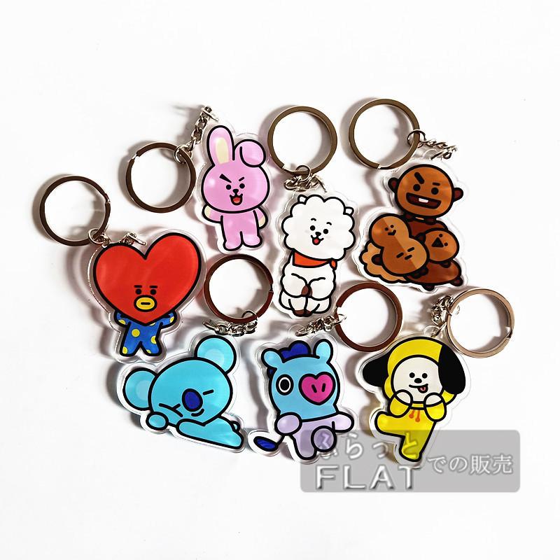 Bt 21 キーホルダー アクリル 7点セット おしゃれ アクセサリー 小物 飾り Bts 防弾少年団 キャラクター キーリング 人気 可愛い 女の子 男の子 小学生 中学生 Kihoruda10 ふらっと 通販 Yahoo ショッピング