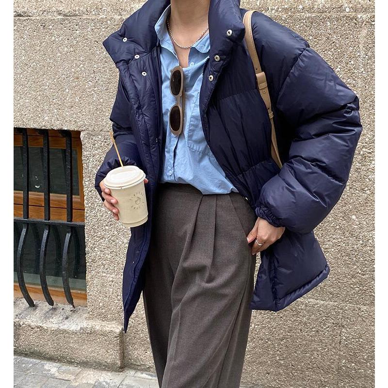 別注 ダウンコート ホワイトグースダウン レディース アウター ト レンド 暖かい 立襟 ランキング1位獲得 Www Skylanceronline Com