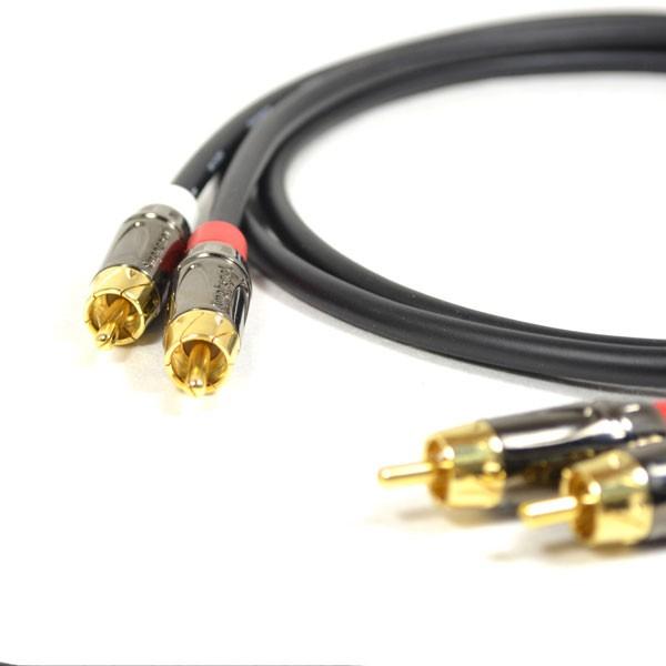 CANARE カナレ L-4E6S RCAピンケーブル Amphenol ACPL-C 2本ペアセット 5m｜flattercable-kyoto｜03