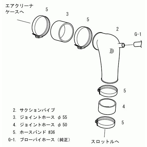 HKS Premium Suction(NHP10 アクア) HKS Premium Suction(NHP10 アクア) HKS Premium Suction Intake