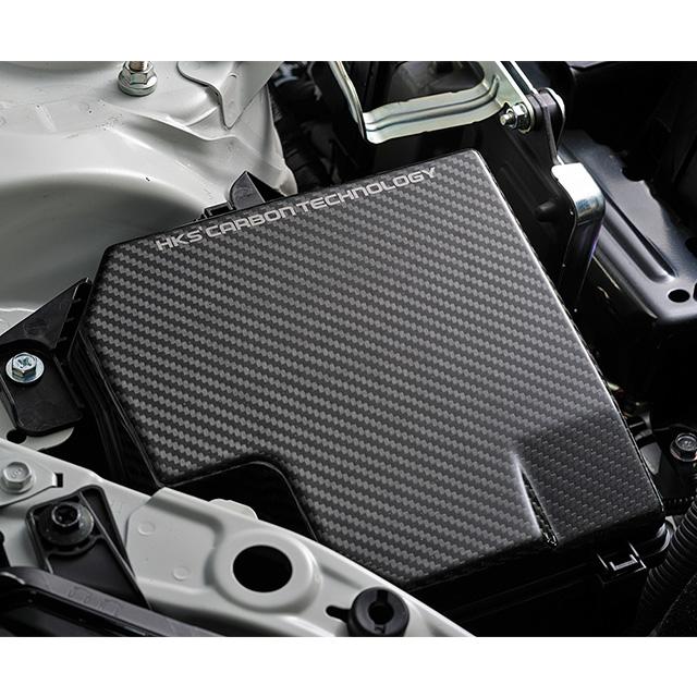 GR86、BRZ用 HKSドライカーボンエンジンカバー、ヒューズボックスカバー CARBON ENGINE COVER/FUSE BOX COVER / GR86/BRZ | TAS2022