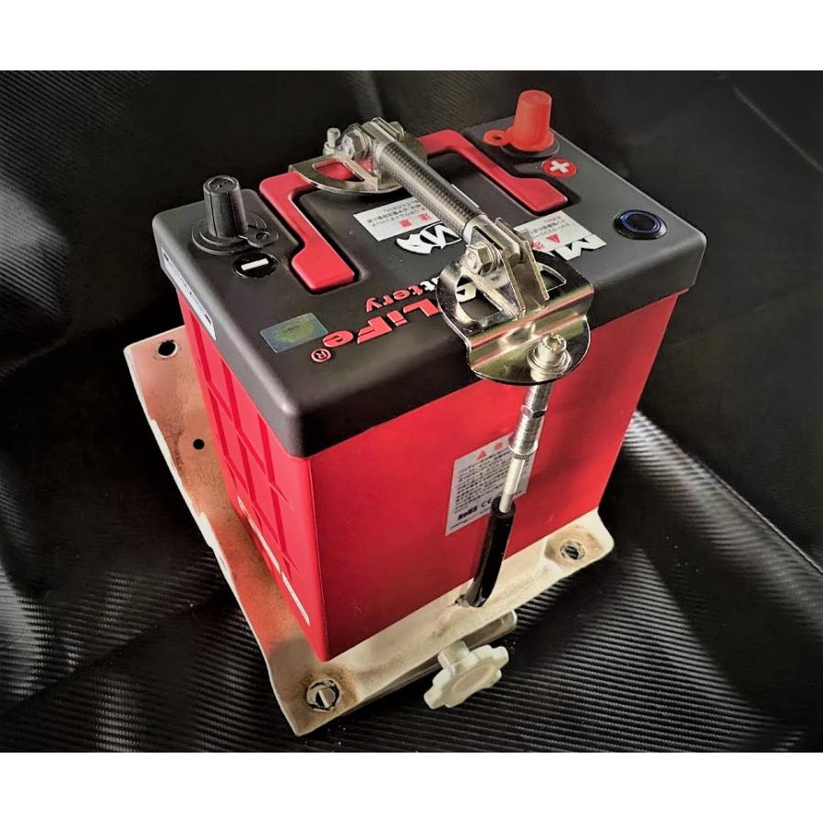 CARBON Battery Stay カーボンバッテリーステイ Type-B : フラット