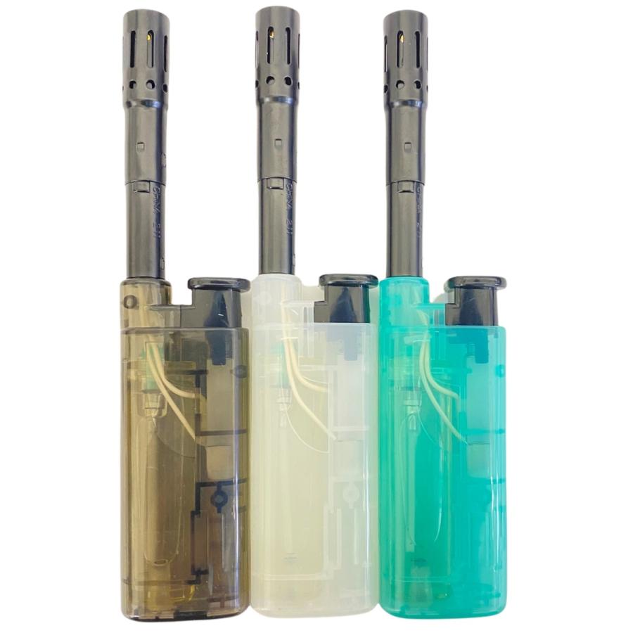 50％OFF】 ターボライター 1本ターボガスマッチ 使い捨て 火起こし
