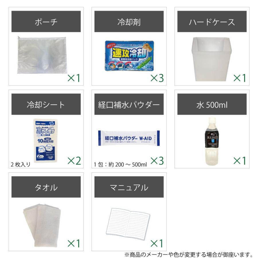 贈物 簡易 熱中症対策グッツ 熱中症対策スリムセット 送別 プロの防災士監修 熱中症対策セット 現場 建設 Discoversvg Com